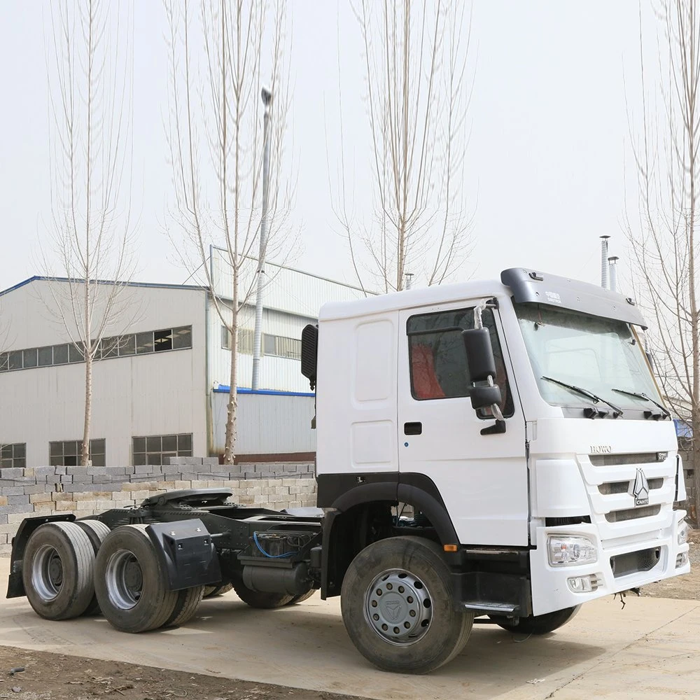 Camión de tractor 375hp 371HP 6 4 Sinotruk HOWO usado