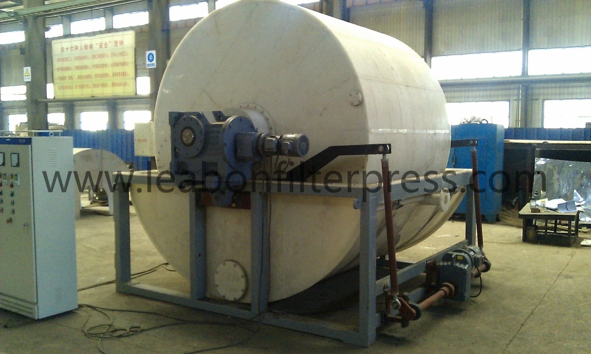 Large Capacity Drum Vacuum Filter for Metal Industry