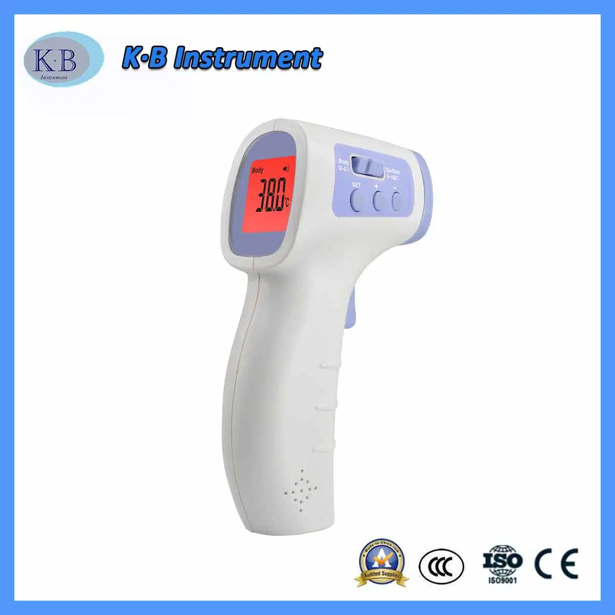 Digitales IR-Thermometer Elektronisches Körper Stirn berührungslose Baby Infrarot-Thermometer