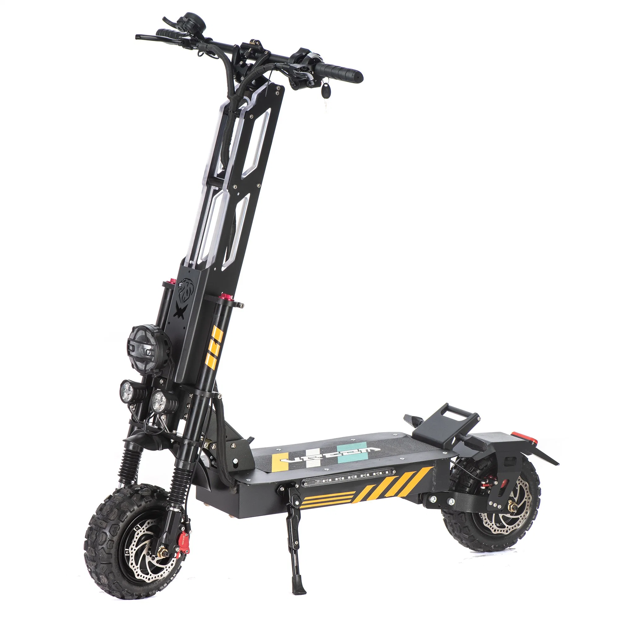 Logo Customizing Service 11 Inch Dual Motor 72V 7000W Panasonic 40ah 2 Wheels 100kph Folding Electric E Kick Scooter