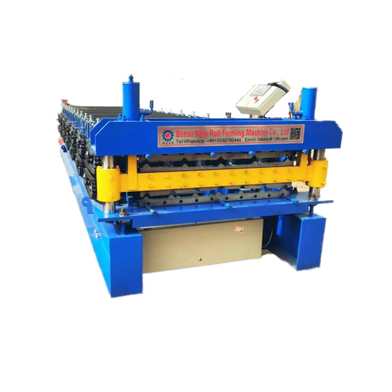 Corrugated and Trapezoid Sheet Double 2 Layer Roofing Panel Roll Forming Machine