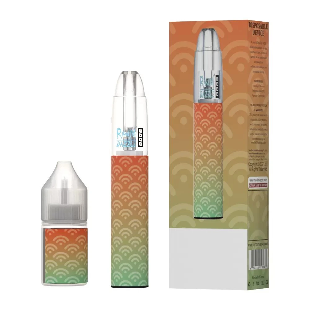 Wholesale/Supplier R and M Dazzle 5000 E Cigarette Recharged Refilled Disposable/Chargeable Vape Pen