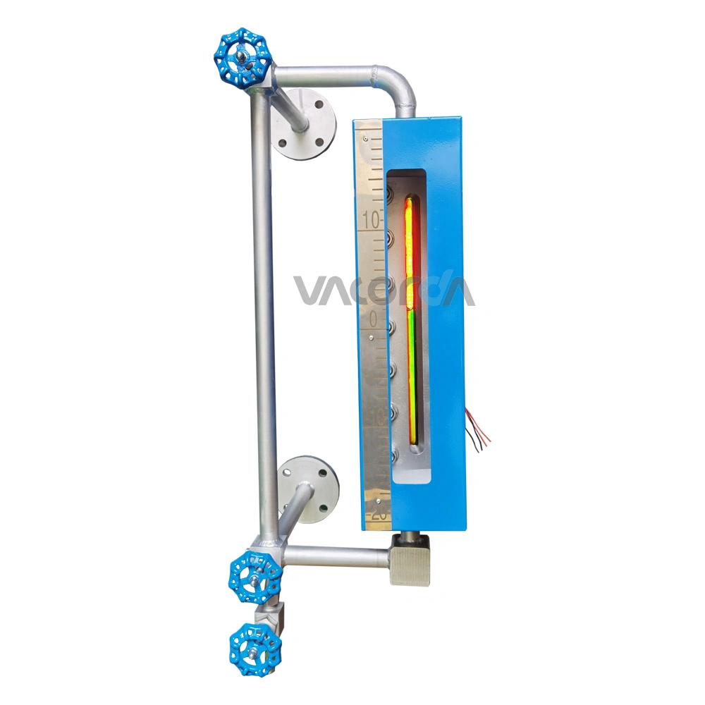 B69h-25/2-W Boiler Two-Color High Pressure High Temperature Water Glass Plate Level Gauge