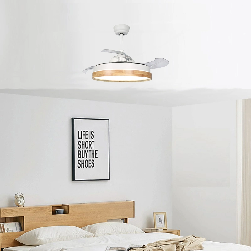 Invisble Ceiling Fan with Light DC Fan Motor, Bluetooth APP Control F9992-2