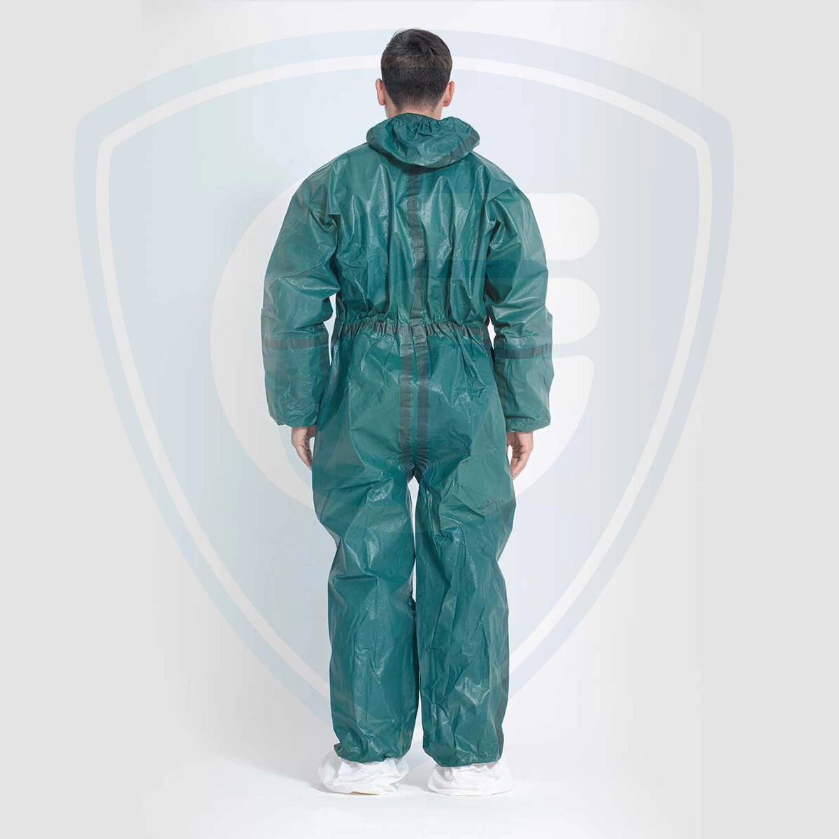 Type 3 4 5 6 Flame Retardant Waterproof Disposable Chemical Protective Coverall Cat III CE Certified En14126 En1149 Microporous/PP/SMS/Industry/Lab