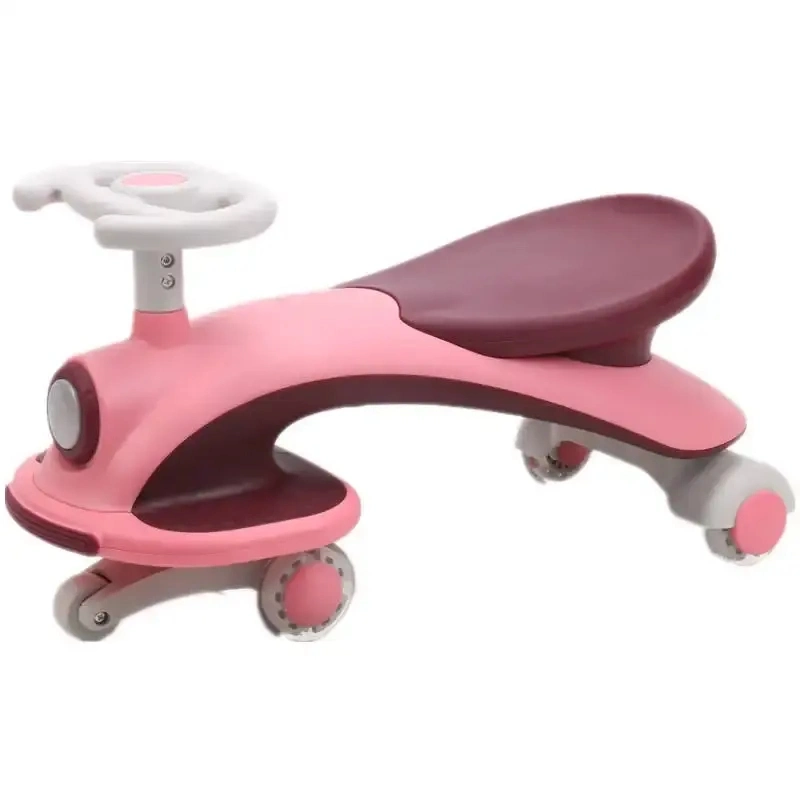 Wholesale/Supplier High quality/High cost performance  Kids Swing Wiggle Car for Sale/PU Mute Flash Wheel Outdoor Cool Kids Plasma Car for Boys and Girls