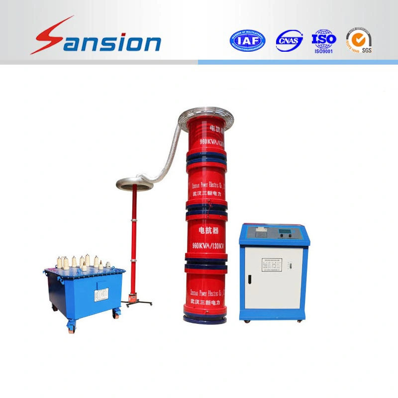 Factory Direct 20~300Hz Variable Frequency AC Hipot Test Resonant Test System for Cable