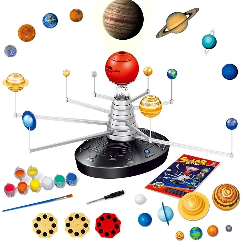 Stem School Science Solar System Stem Educational Kit DIY Education Tool Toy