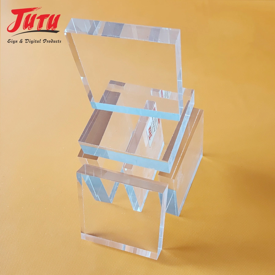 2400, 2440, 3000mm Length Display Case Extra Thick Acrylic Sheet Product