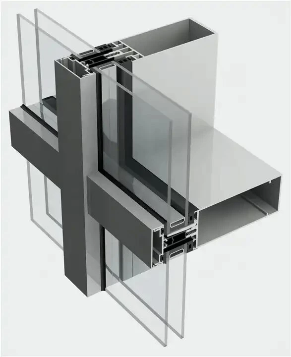 Top Manufacturer Aluminum Alloy for Curtain Glass Wall Profile, Anodized Sliding Window and Door Aluminum Profile