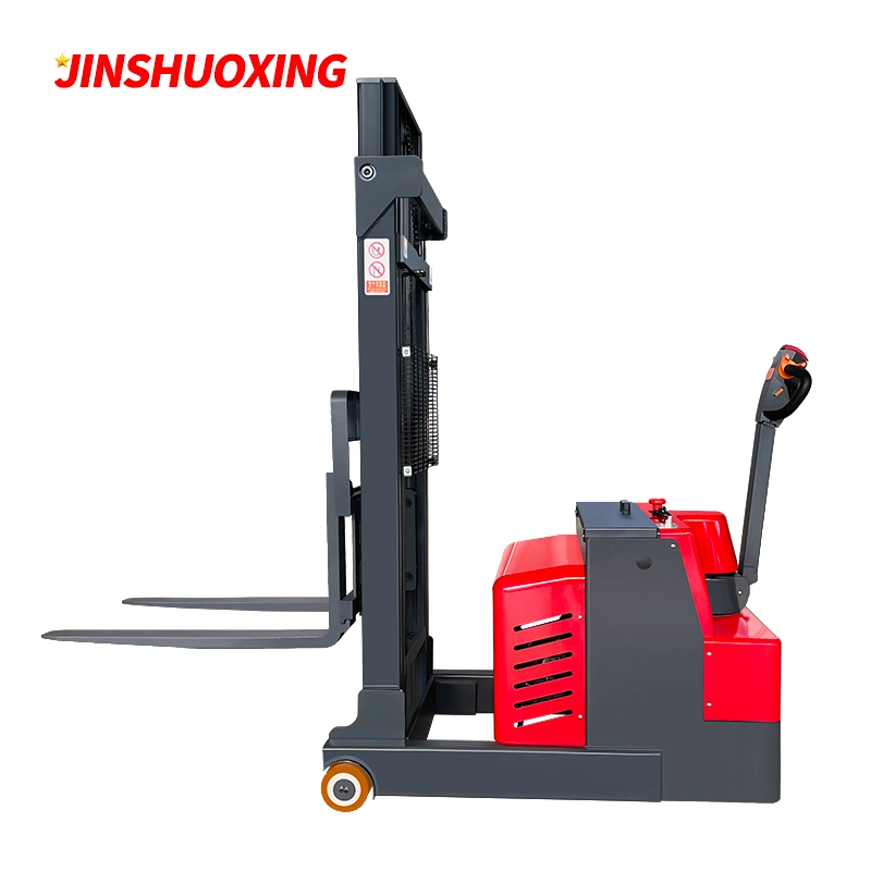 800kg 1000kg 1200kg Electric Forklifts Stacking Equipment with Open Battery Box for Optional Larger Battery Capacity