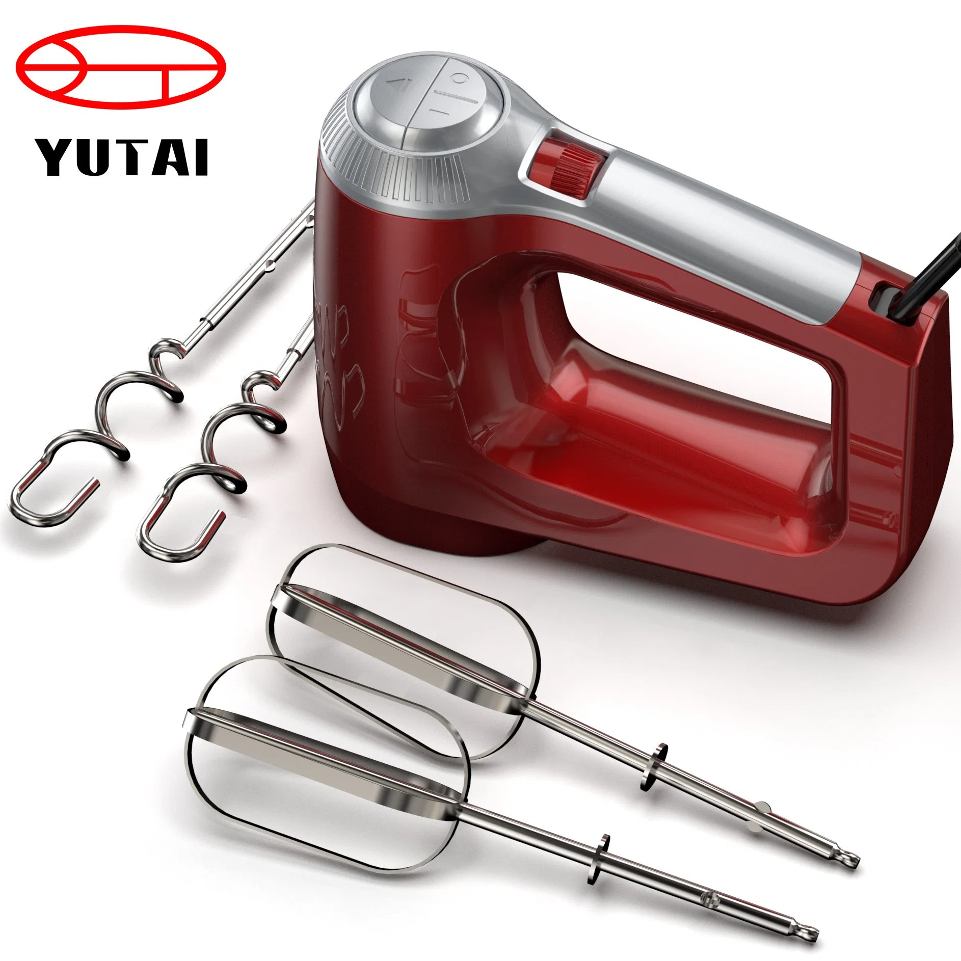 Kitchen Appliances Food Hand Mixer Egg Beater 5 Speed ABS Kitchen Use Cake Dough Electric Cake Mixer