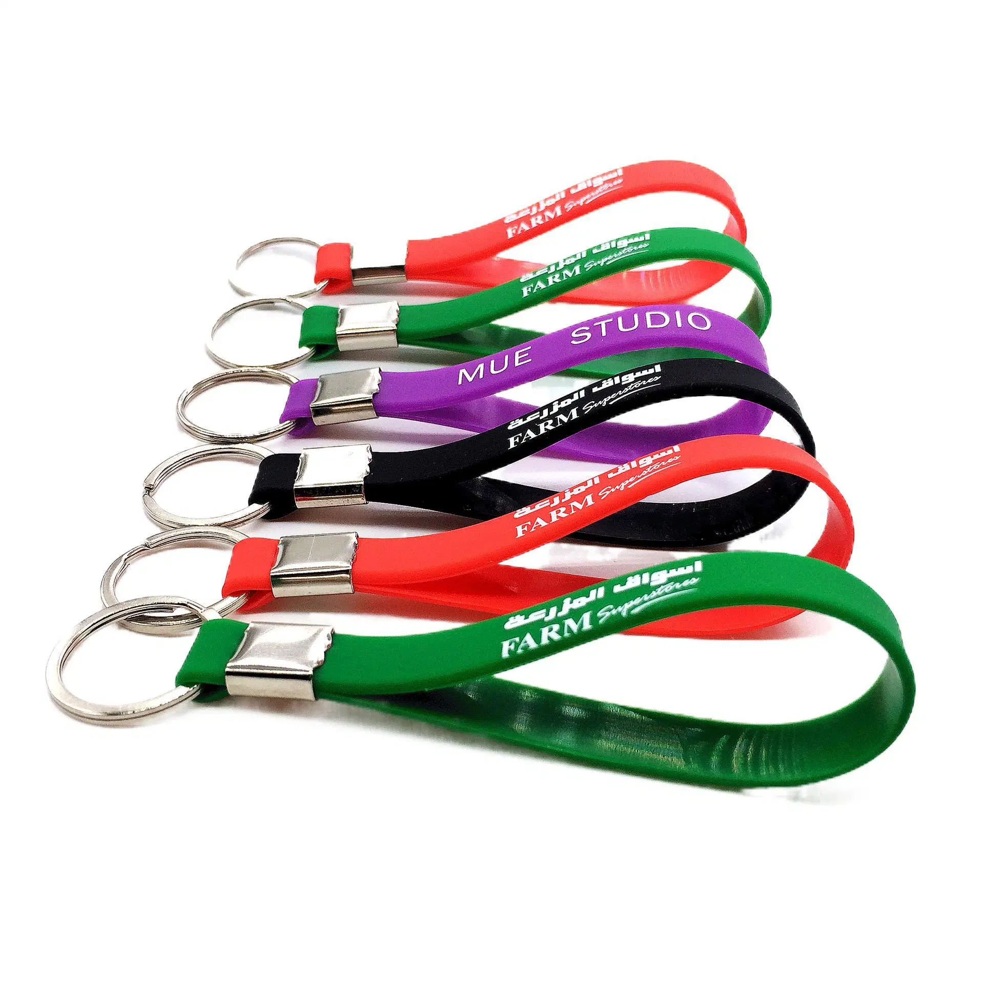 Customized Promotional Cute Soft PVC Rubber Keychain, Rubber Keyring