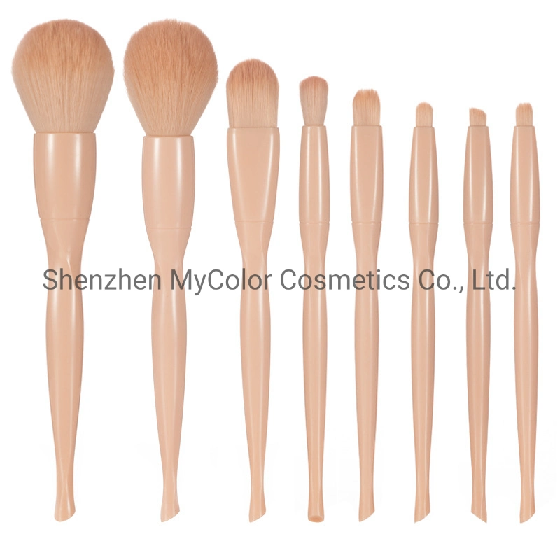 Beginner Cosmetics Make up Brush Set 8PCS High Quality Synthetic Makeup Brush Kit