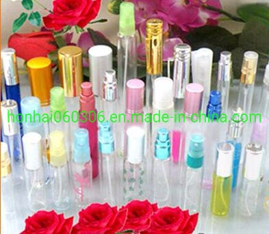 6PCS Mini Empty Refillable 8ml Gradient Color Glass Spray Perfume Bottles Set