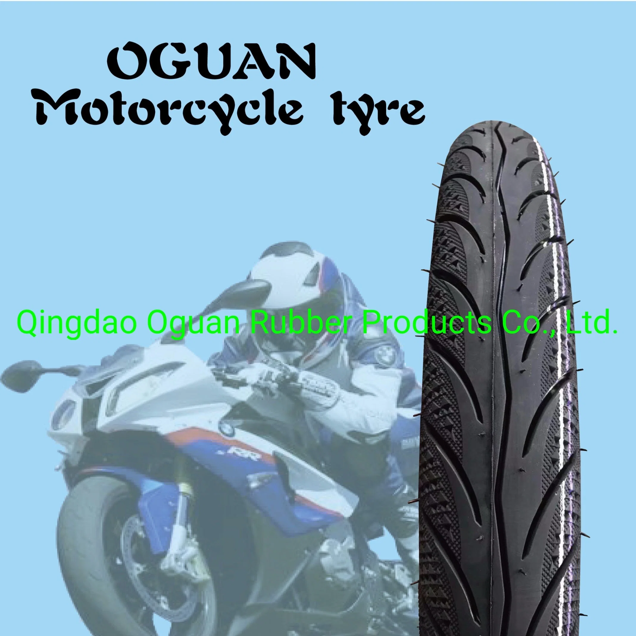 18 Inch OEM New Philippines Cheap Motorcycle Low Pressure Vacuum Tyre 6pr Nylon Belt Bias Tyre Natural Rubber Mixed Pattern (2.75-18)