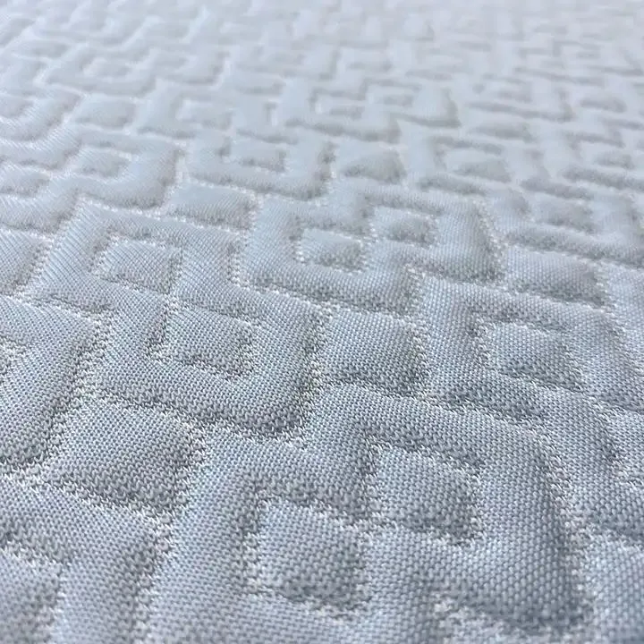 Super Cooling Touch Strickmuster Jacquard Matratze Ticking Stoff Kissenbezug Für Heimtextilien