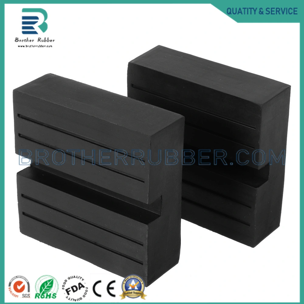 Jack Rubber Block Mechanical Universal Support Rubber Cushioning Pad