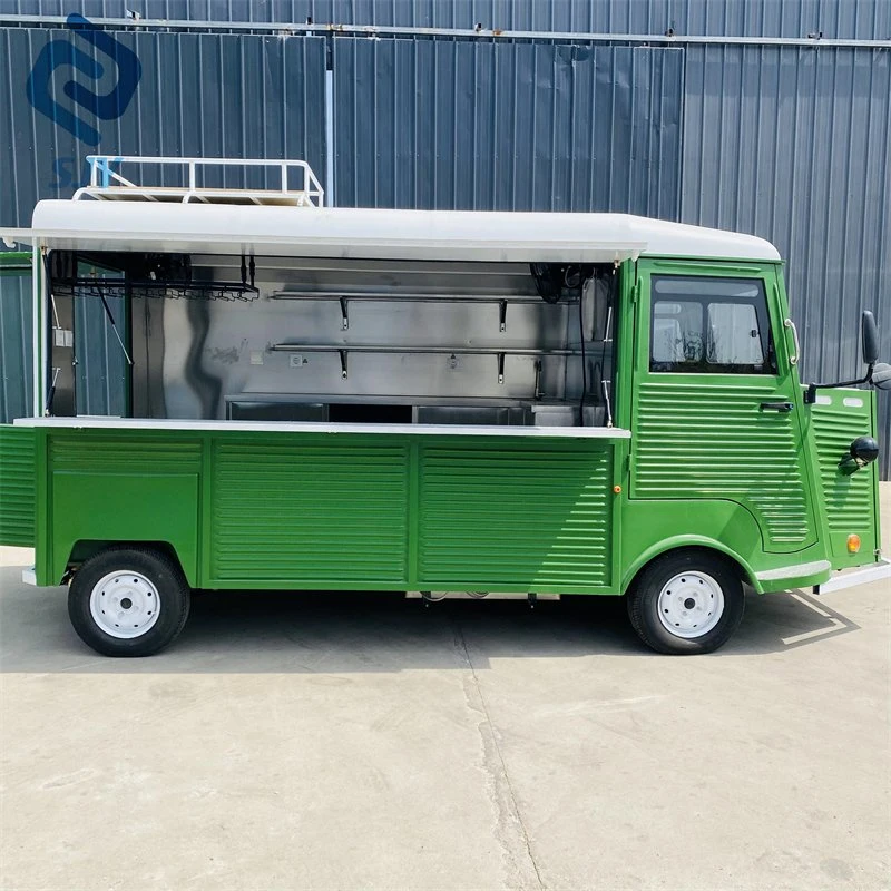 Prix de gros camion d'alimentation Vintage /remorque d'alimentation Vintage /chariot d'alimentation Minibus Citroën Hy d'époque