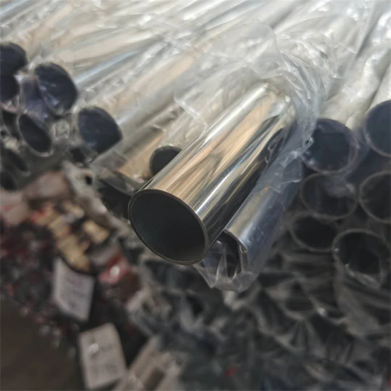 Hot Selling En JIS 304 316 304L 316L 347 430 Welded Bright Ss Tube Sch10s 4inch 5inch Round Square Hairline Stainless Steel Pipe for Handrail