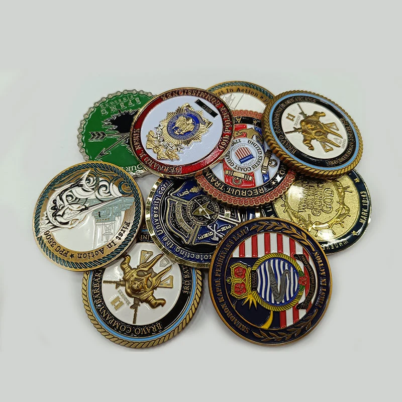 Custom Manufacturers Factory Made 3D Zinc Alloy Challenge Coin Metal Blank Old Gold Coins Custom Commemorative Souvenir Coin