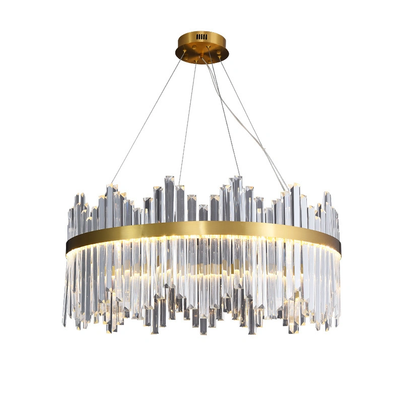 Crystal Chandelier Light Living Room Dining Room Modern Pendant Lamp Simple Luxury