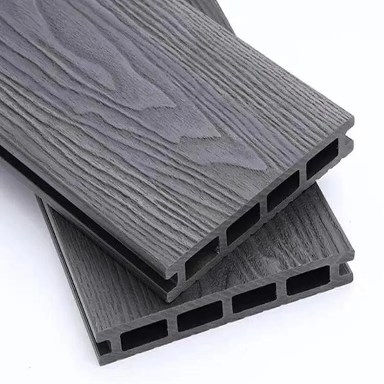 Waterproof WPC Decking Co-Extrusion Anti-UV Wood Plastic Composite Flooring