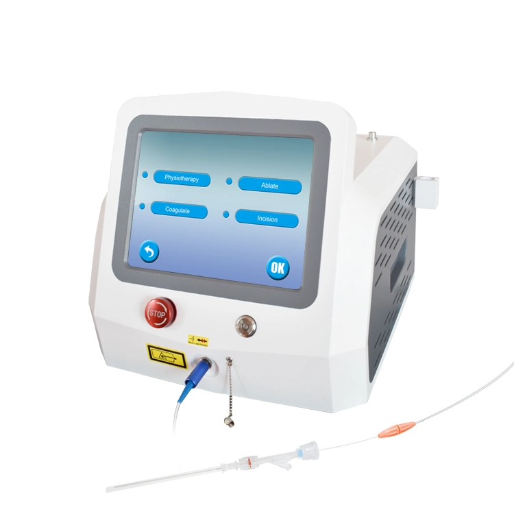 Diode laser double longueur d'onde 980nm 1470nm laser de traitement médical Pldd Machine