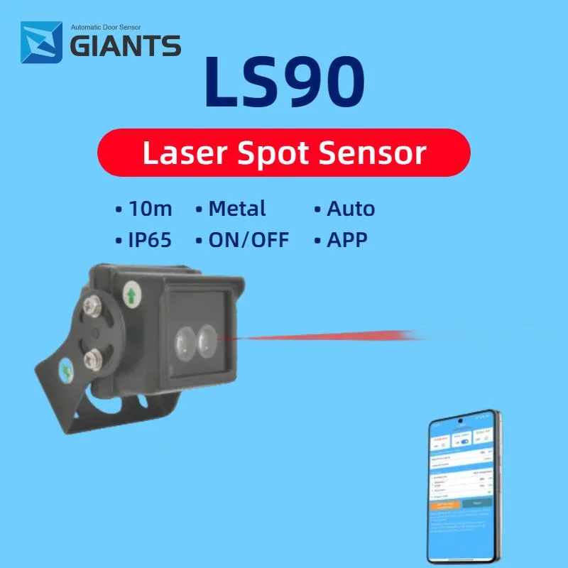 Industrial Door Prensence Laser Spot Sensor Pull Cord Switch Stereo Garage Door Limit Detection