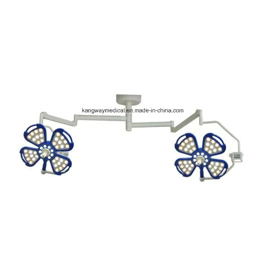 Ceiling Mounted Double Head Adjustable Operating Room LED Surgical Light