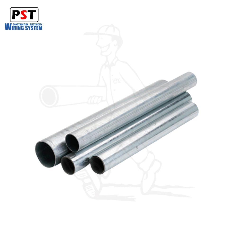 Pre-Galvanized Thinner Wall EMT Conduit Pipes Electric Metallic Tube