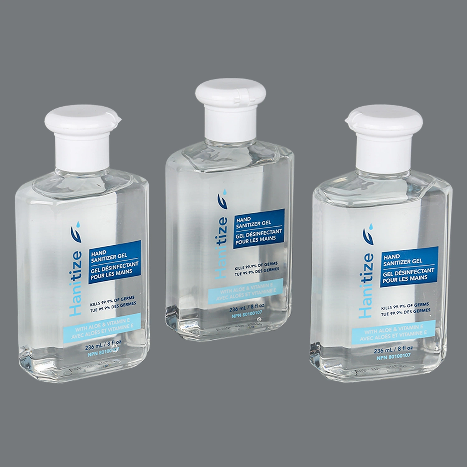 75% Hand Sanitizer Gel tötet Viren 99,99% der Bakterien mit Pumpenspender