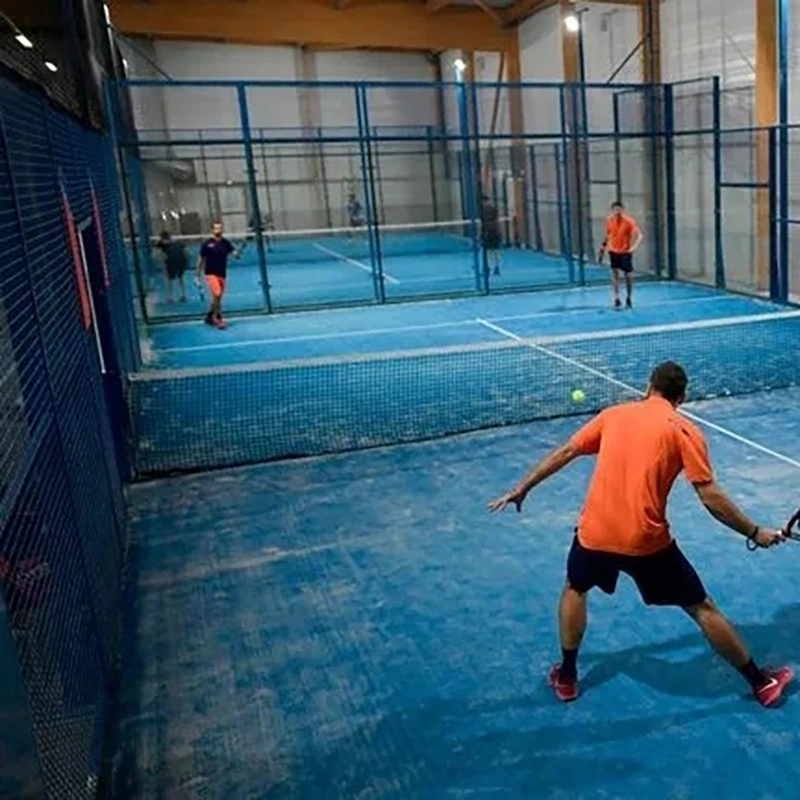 CE-zertifiziertes gehärtetes Glas für Padel Tennis Court Paddle Tennis Platz im Freien und im Innenbereich