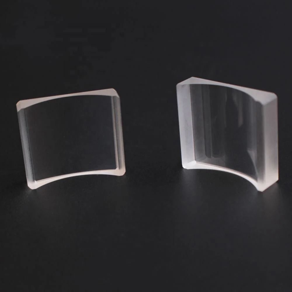 Glass Cylinder Lenses Optical Plano Concave Cylindrical Lens