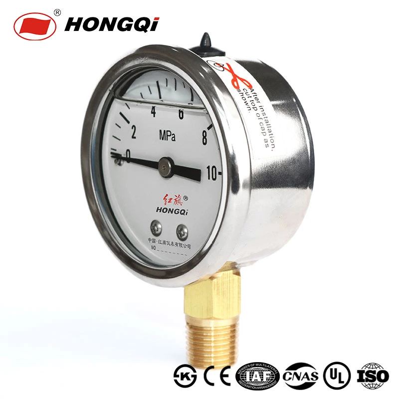 2inch High quality/High cost performance  and Best-Selling Stainless Steel Vibration-Proof Pressure Gauge