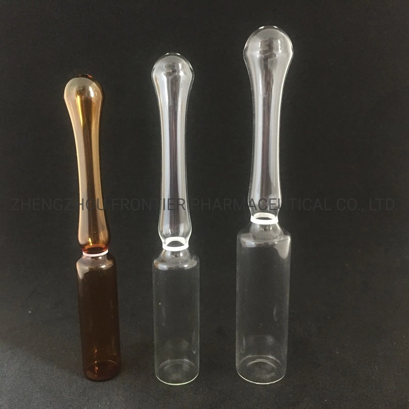 1ml Type D Natural Borosilicate Glass Ampoule for Medicinal Liquid