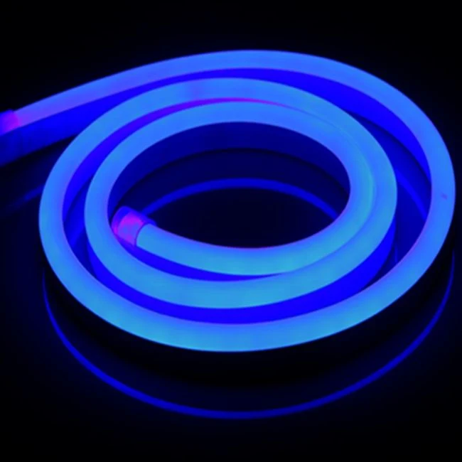 Outdoor IP68 Flexible LED 360 Degree Neon Tube Light Glow Christmas Building Patio Decoration