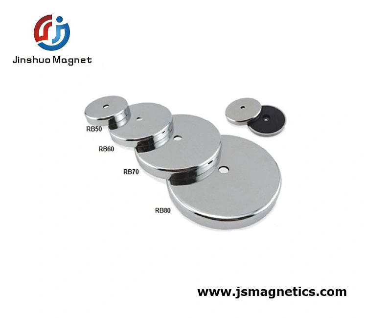 Rb50 Rb70 Rb80 Ferrite Ceramic Pot Magnet Cup Magnet Manufacturer in China