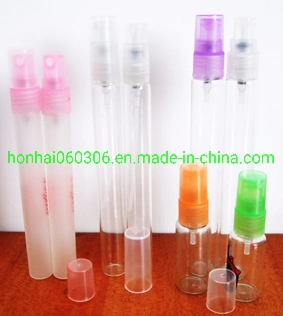 6PCS Mini Empty Refillable 8ml Gradient Color Glass Spray Perfume Bottles Set