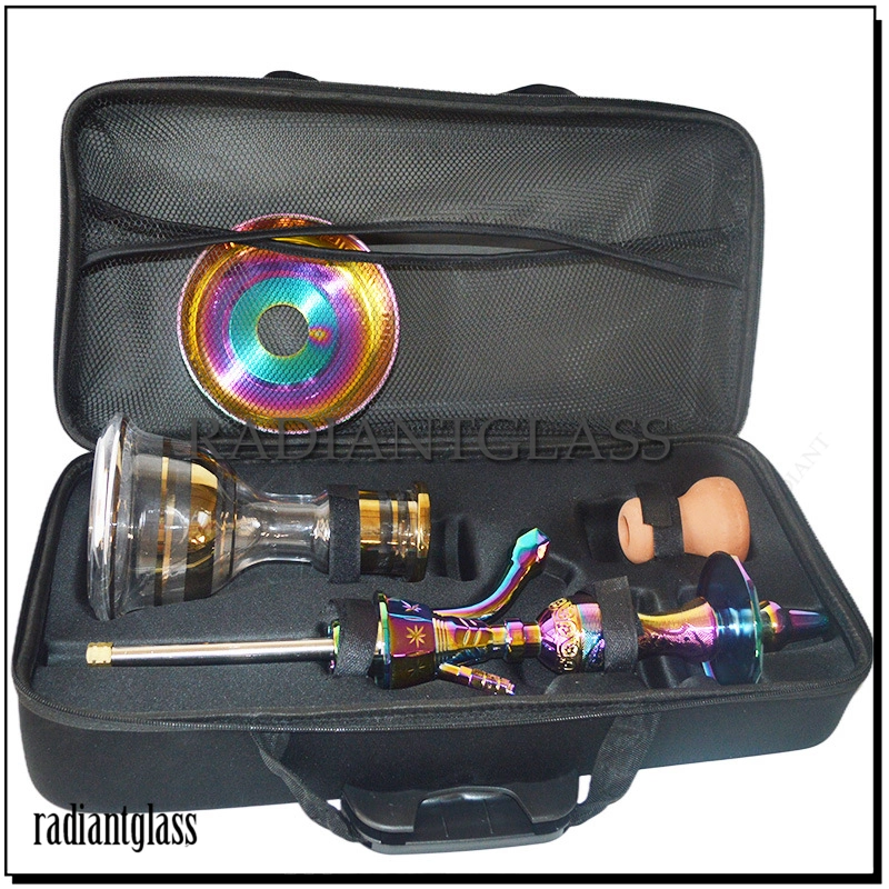 Original Factory Customized High-Quality Resin Hookah Medium Bottom Outlet Hookah Sets