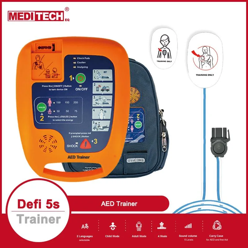 Meditech Defi DEA Trainer entrenador5s con 4 modos de formación