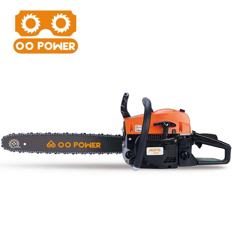 5200 Sierra de cadena de gasolina 52cc Chainsaw con CE GS