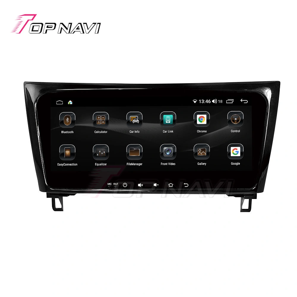 High Resolution Android Car Video für Nissan X-Trail 2012 2013 2014 10,25 Zoll GPS-kompatibler Touchscreen-Player