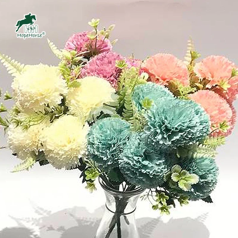 Artificial Flowers High quality/High cost performance Small Carnations Fake Flower