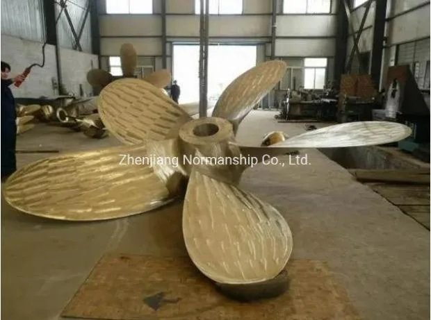 Manufacturer Large Fixed Pitch Bronze Marine Copper Propeller