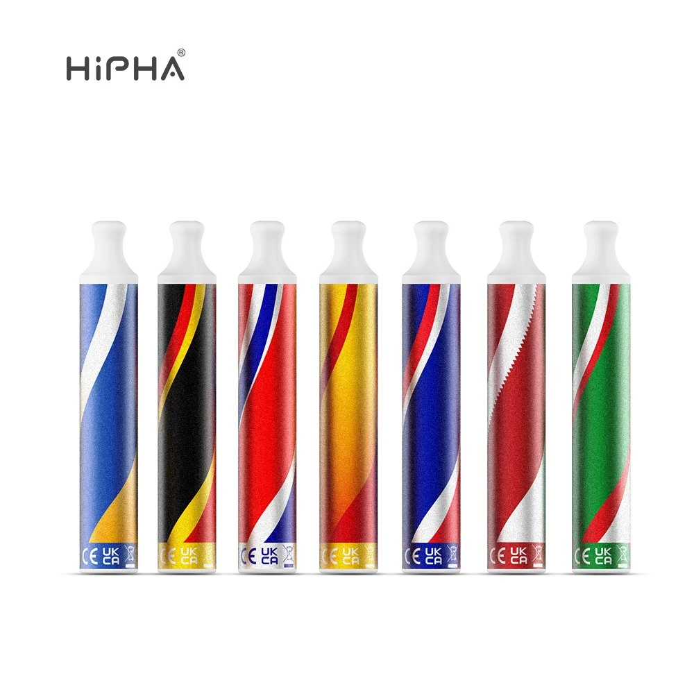 Happy Vaping Hipha EGO Vape Pen Cartridge Disposable/Chargeable Paper Housing Design E Cigarette Elfworld Puffs
