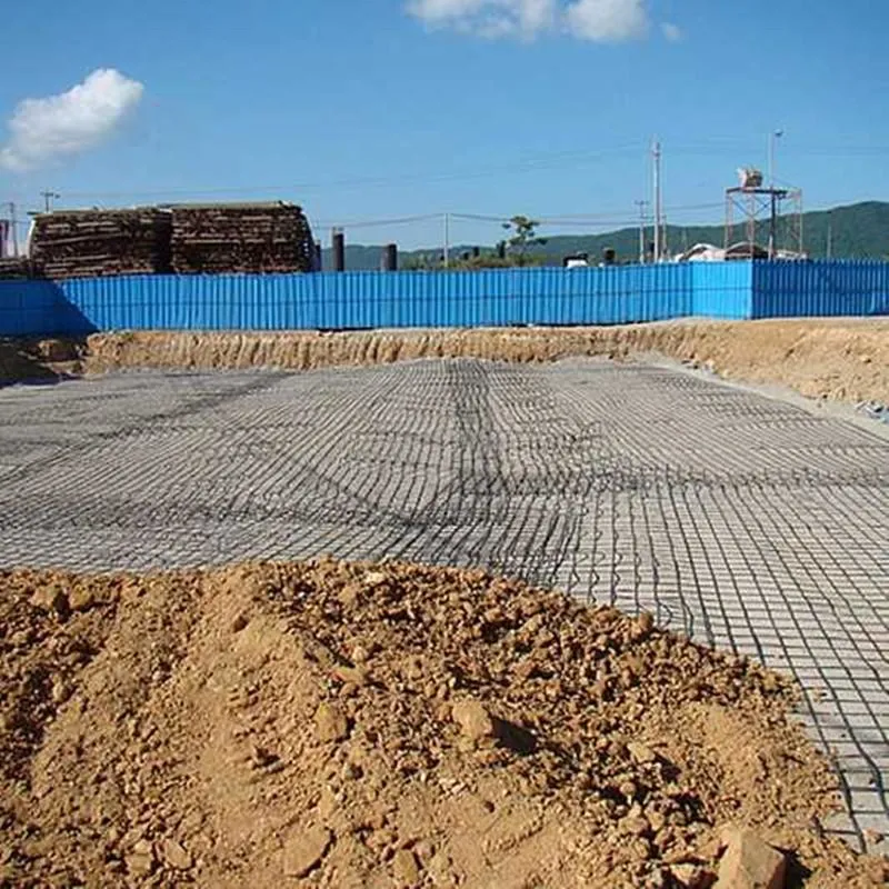 China Technology Production 100kn Fiberglass Geogrid Road Construction Material Reinforcement Geogrid Reinforced