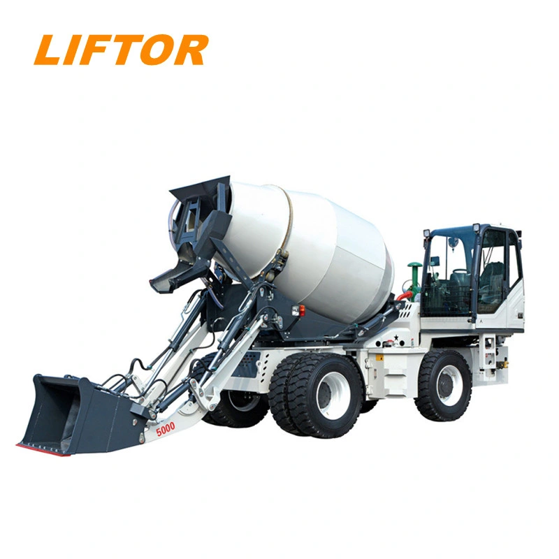 Wildly Used Left Hand Drive Small Self Loading Cement Mixer Type Concrete Agitator Mixers Truck Mini Concrete Mixer Trucks