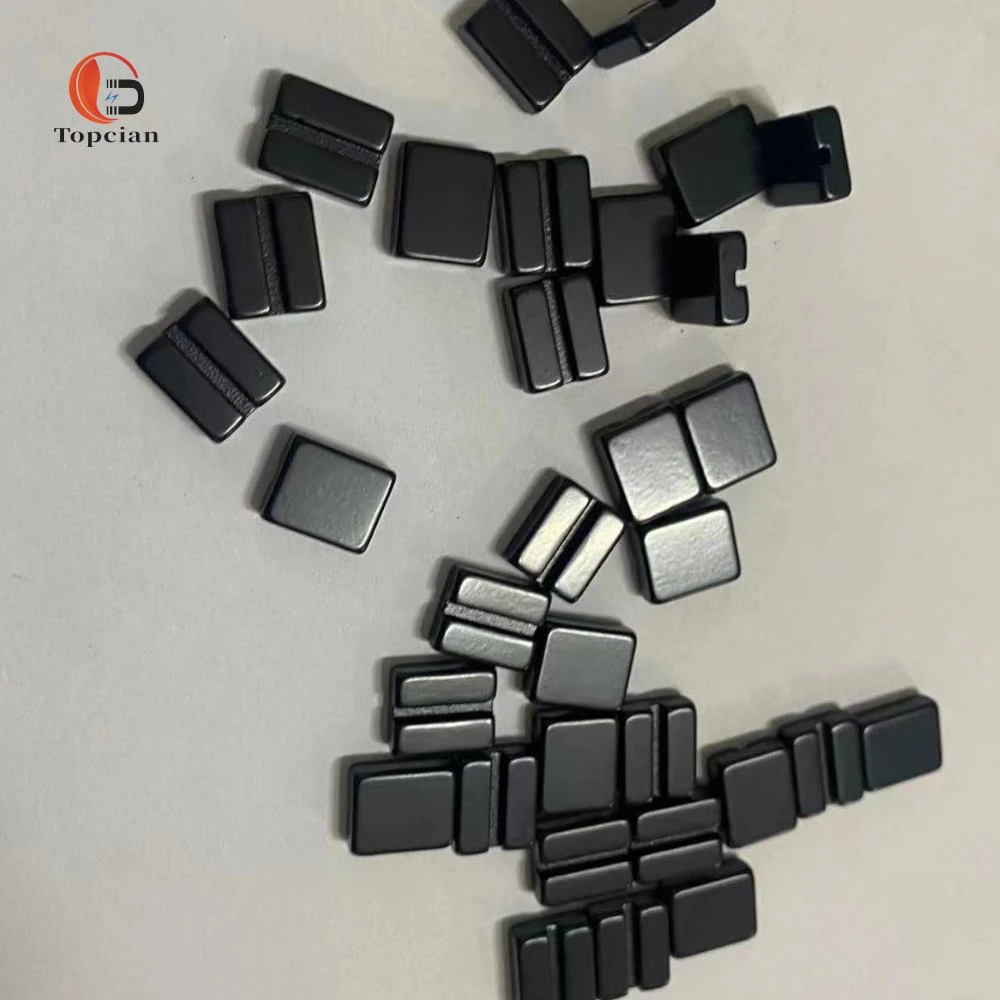 Customized Black Epoxy Resin NdFeB Barrel-Plated Epoxy Magnetic Steel Magnetic Material