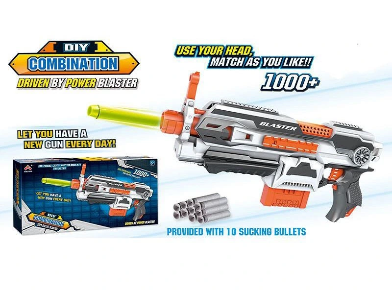 Les enfants Jouets EVA Soft Bullet Gun B/O Shoot Pistolet pour enfants (H3599022)